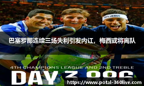 巴塞罗那连续三场失利引发内讧，梅西或将离队